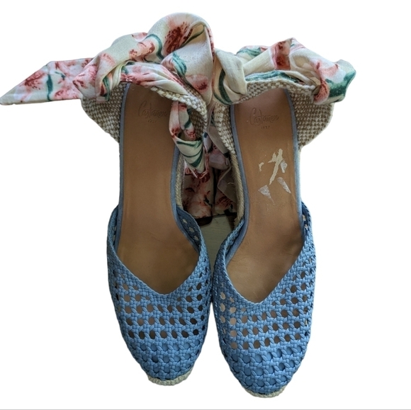 Castaner Camila Wedge in Jeans Claro sz 9 - Picture 2 of 6